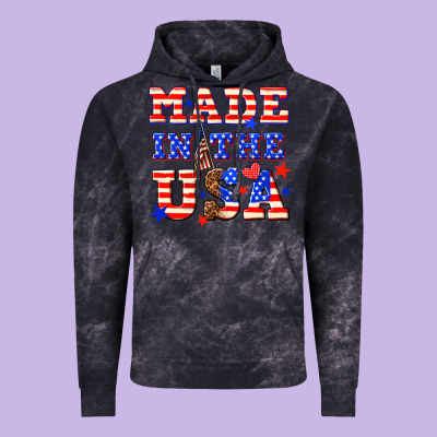 Made In The Usa Vintage Hoodie Designed By Nancycooperartshop