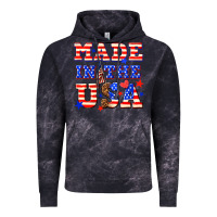 Cloud Black made in the usa Vintage Hoodie - NancyCooperArtShop