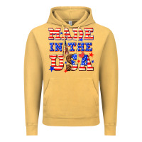 Vintage Mustard made in the usa Vintage Hoodie - NancyCooperArtShop