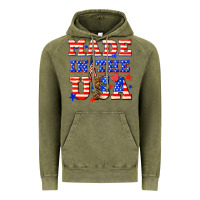 Vintage Olive made in the usa Vintage Hoodie - NancyCooperArtShop
