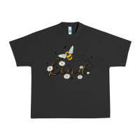 Pigment Black bee kind Urban Heavy Tee - MaliasSmallBusiness