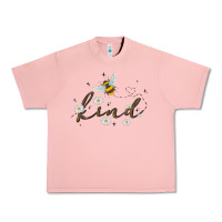 Salmon bee kind Urban Heavy Tee - MaliasSmallBusiness