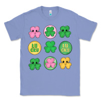 Colony Blue st.patrick's day clovers Classic Tee - MaliasSmallBusiness