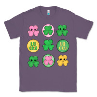 Lavender st.patrick's day clovers Classic Tee - MaliasSmallBusiness