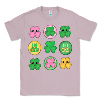 Lilac st.patrick's day clovers Classic Tee - MaliasSmallBusiness