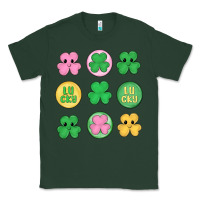 Sports Green st.patrick's day clovers Classic Tee - MaliasSmallBusiness
