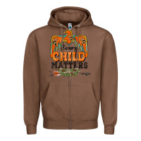 Chestnut every child matters thunderbird Zipper Hoodie - BarkalooDesign