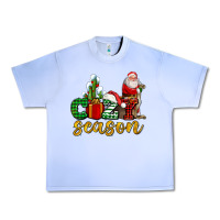 Grape Ice cozy season with santa christmas tree cactus and gift Urban Heavy Tee - AdoDesignShop