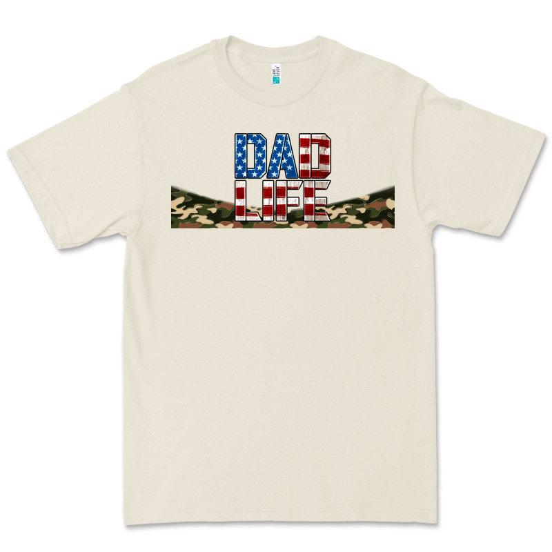 Patriotic Dad Life 16oz Libbey Cup Premium Tee by HRA Design Shop | Teevron