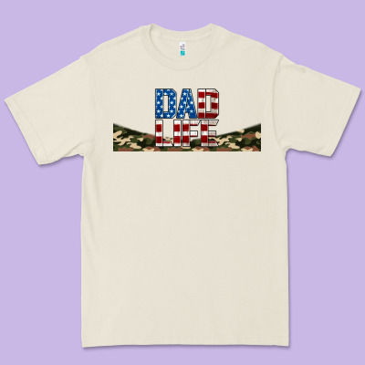 Patriotic Dad Life 16oz Libbey Cup Premium Tee Designed By Hra Design Shop