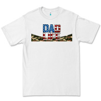 White patriotic dad life 16oz libbey cup Premium Tee - HRA Design Shop