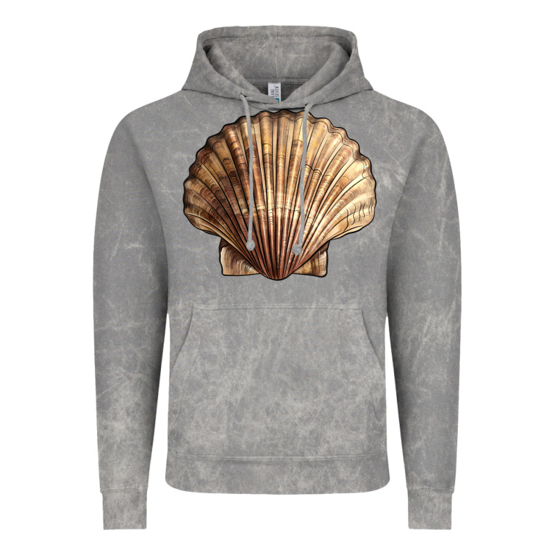Japanese Scallop Shell Vintage Hoodie by LillyAllenDesigns | Teevron