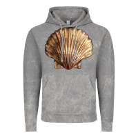 Cloud Rock Japanese Scallop Shell Vintage Hoodie - LillyAllenDesigns