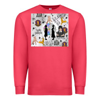 Cardinal gothic girl and colorful girl Premium Sweatshirt - TumblerDesignByShophia