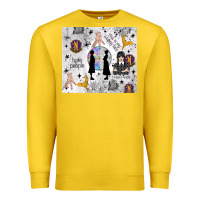 Lemon gothic girl and colorful girl Premium Sweatshirt - TumblerDesignByShophia