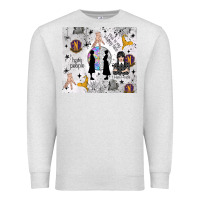 Oatmeal Heather gothic girl and colorful girl Premium Sweatshirt - TumblerDesignByShophia