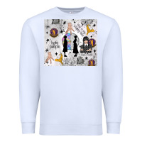 White gothic girl and colorful girl Premium Sweatshirt - TumblerDesignByShophia