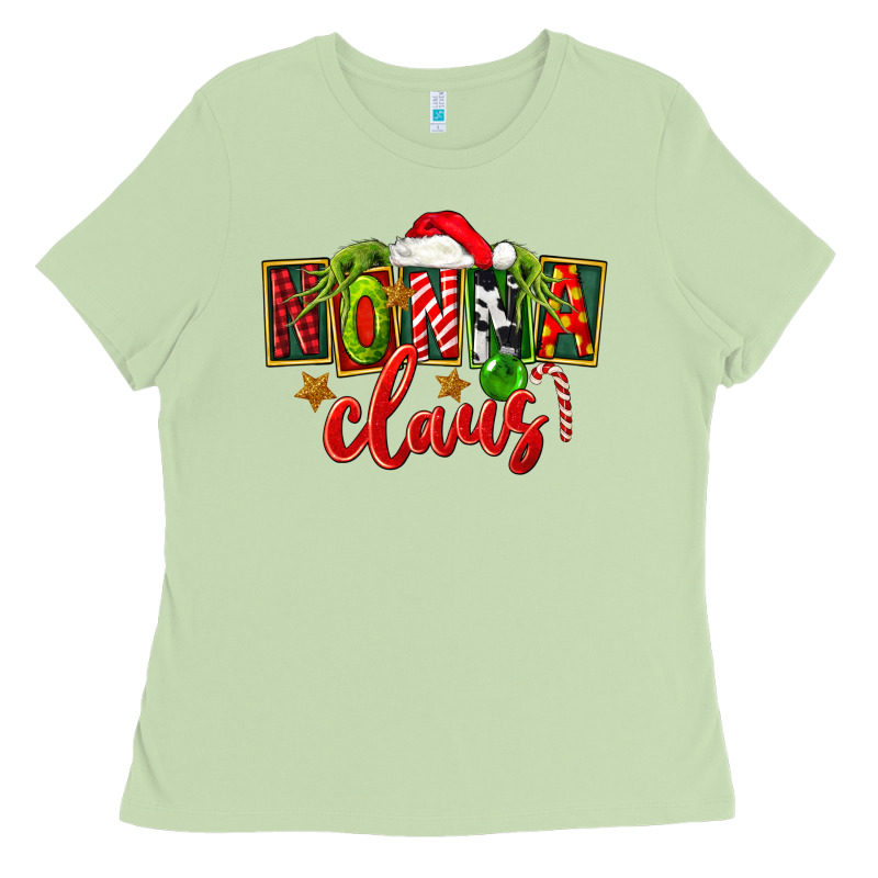 Christmas Nonna Claus Ladies Tee by FaDigitalArtStudio | Teevron
