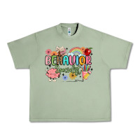 Oil Green behavior specialist Urban Heavy Tee - MaliasSmallBusiness
