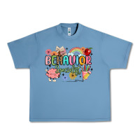 Pebble Blue behavior specialist Urban Heavy Tee - MaliasSmallBusiness
