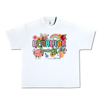 White behavior specialist Urban Heavy Tee - MaliasSmallBusiness
