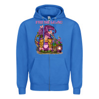 True Royal fresh lilac gnome Zipper Hoodie - BarkalooDesign