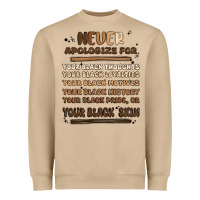 Mushroom never apologize Heavyweight Sweatshirt - MaliasSmallBusiness