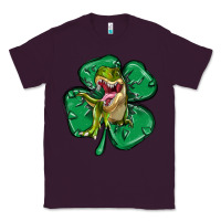 Plum dinosaur st patricks day Classic Tee - MaliasSmallBusiness