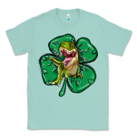 Seafoam dinosaur st patricks day Classic Tee - MaliasSmallBusiness
