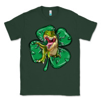 Sports Green dinosaur st patricks day Classic Tee - MaliasSmallBusiness