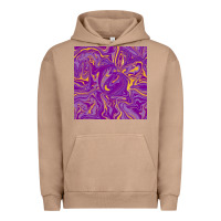 Pigment Burro Abstract Mardi Gras Seamless Pattern Urban Hoodie - FaDigitalArtStudio