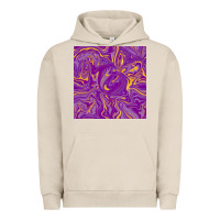 Pigment French Oak Abstract Mardi Gras Seamless Pattern Urban Hoodie - FaDigitalArtStudio