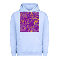 Pigment Grape Ice Abstract Mardi Gras Seamless Pattern Urban Hoodie - FaDigitalArtStudio