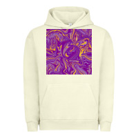 Pigment Pistachio Abstract Mardi Gras Seamless Pattern Urban Hoodie - FaDigitalArtStudio
