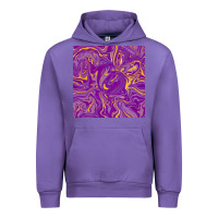 Tulip Abstract Mardi Gras Seamless Pattern Urban Hoodie - FaDigitalArtStudio