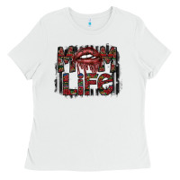 White mom life Ladies Tee - SublimationCraftShop