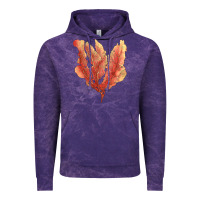 Cloud Purple pink venus fan sea coral Vintage Hoodie - LillyAllenDesigns