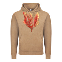 Vintage Coffee pink venus fan sea coral Vintage Hoodie - LillyAllenDesigns