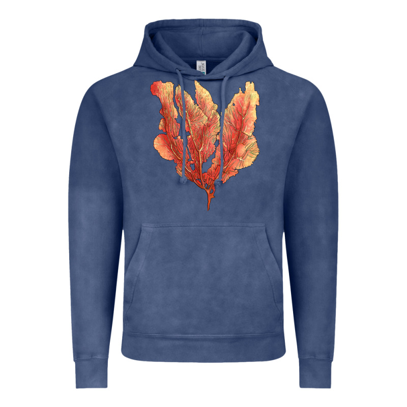 Pink Venus Fan Sea Coral Vintage Hoodie by LillyAllenDesigns | Teevron
