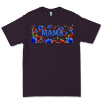 Plum floral american mama 16oz libbey cup Premium Tee - HRA Design Shop