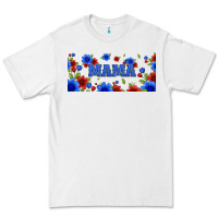 White floral american mama 16oz libbey cup Premium Tee - HRA Design Shop