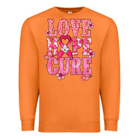 Love Hope Cure Cancer Awareness Premium Sweatshirt | Teevron