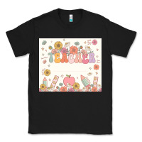 Black teacher custom name Classic Tee - JahusDesignShop