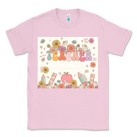 Bubblegum Pink teacher custom name Classic Tee - JahusDesignShop