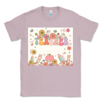 Lilac teacher custom name Classic Tee - JahusDesignShop