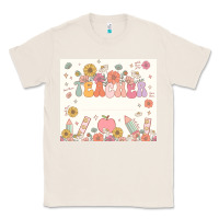 Natural teacher custom name Classic Tee - JahusDesignShop