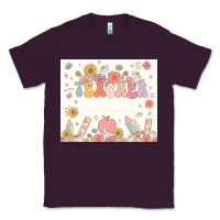 Plum teacher custom name Classic Tee - JahusDesignShop