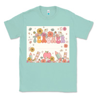 Seafoam teacher custom name Classic Tee - JahusDesignShop