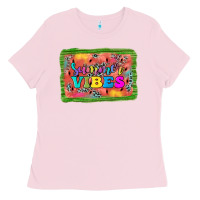Bubblegum Pink summer vibes watermelon Ladies Tee - JahusDesignShop