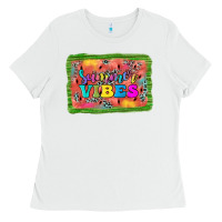 White summer vibes watermelon Ladies Tee - JahusDesignShop